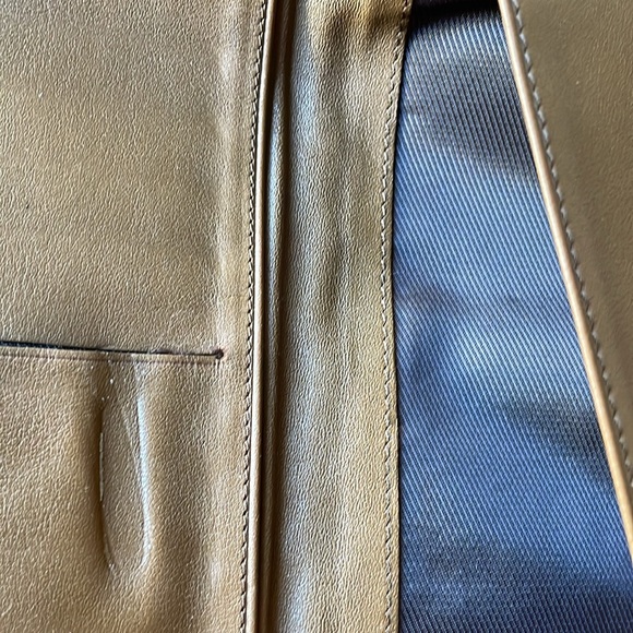 Sojourns End Handcrafted Leather Credit Card, Check, Document, Money Bill Holder - Picture 5 of 6